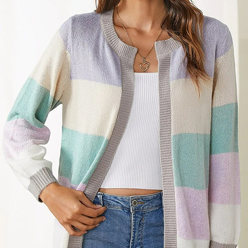 Cardigan Femme Douillet Longue Ligne