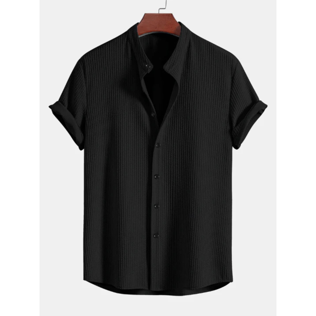 Chemise Homme Détente À Manches Courtes