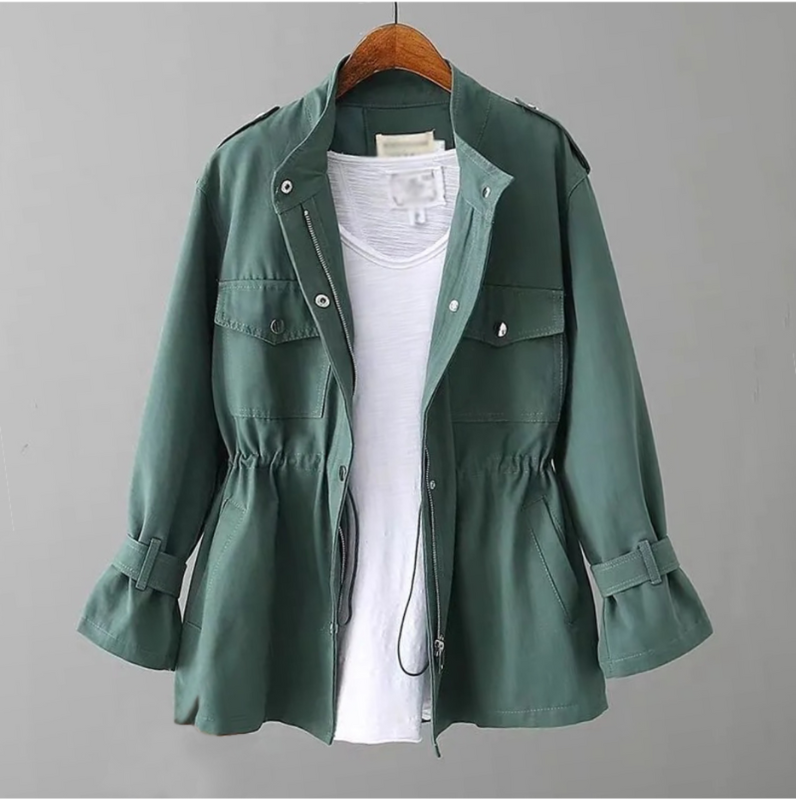 Manteau Classique Long Femme Élégant