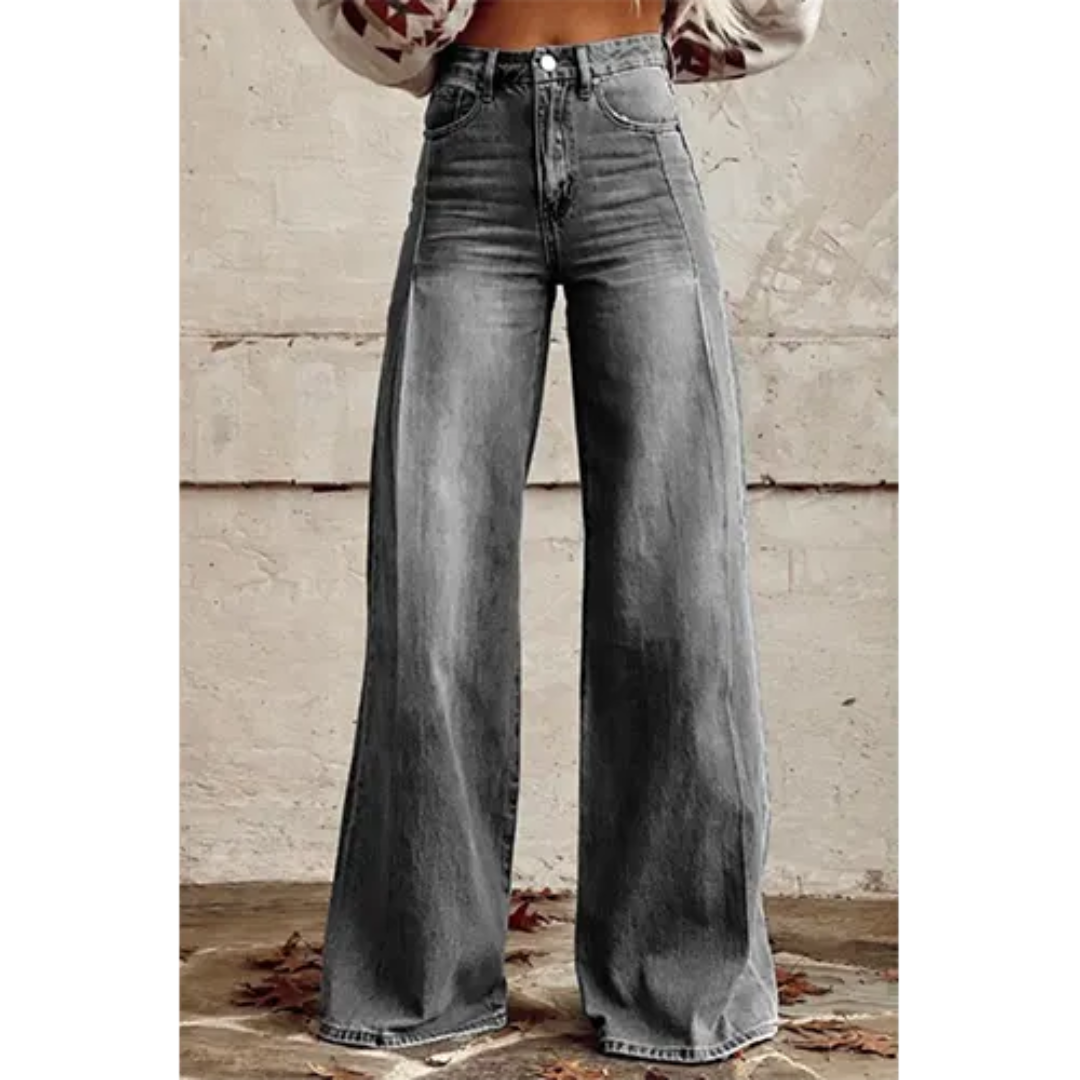 Jean Femme Taille Élevée Confortable