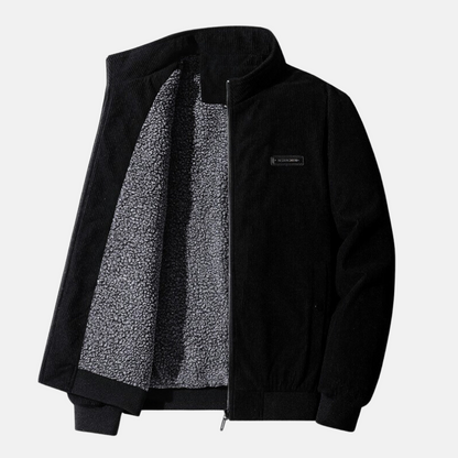 Veste Velours Douce Éclair Polaire