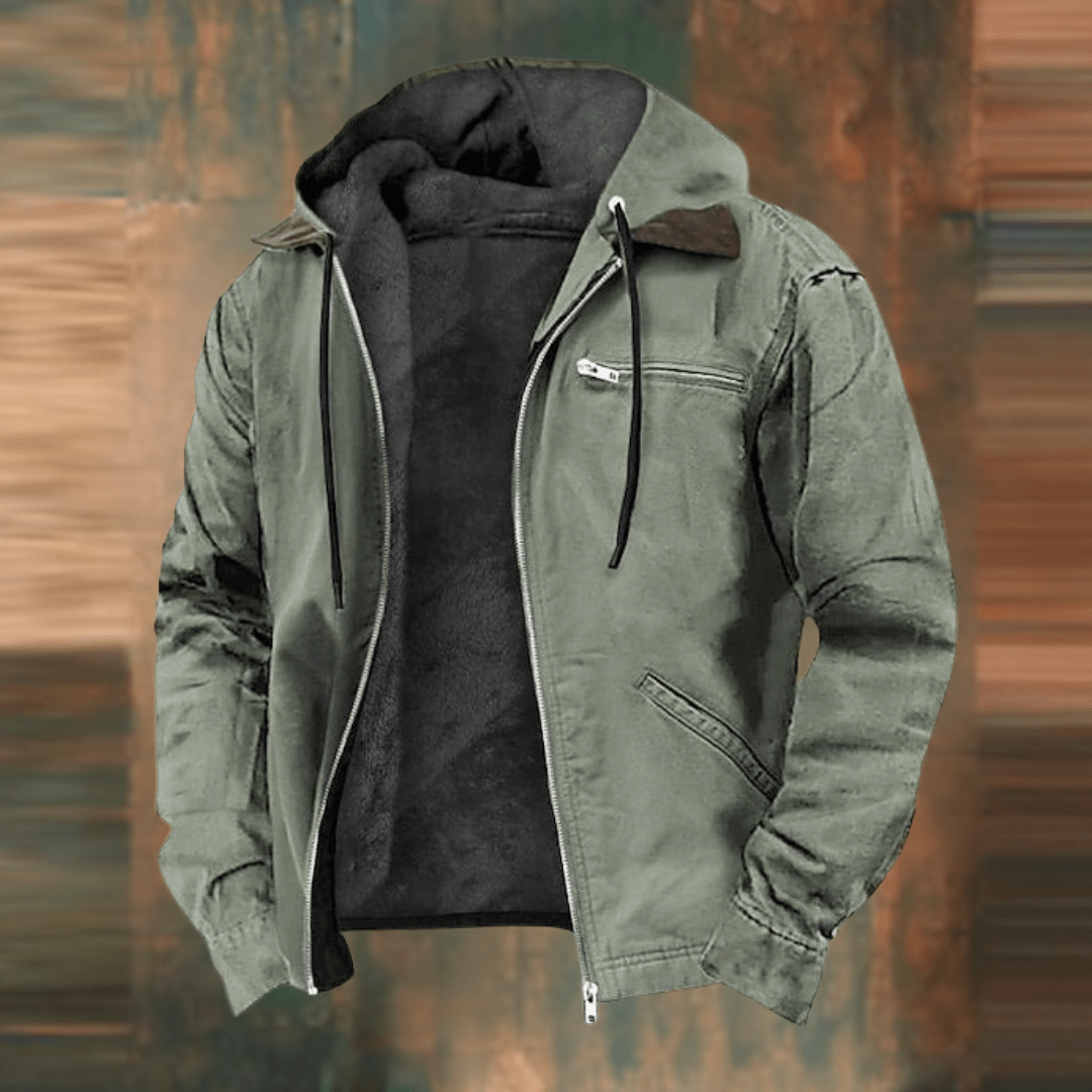 Manteau Chic avec Col Amovible et Style Éternel