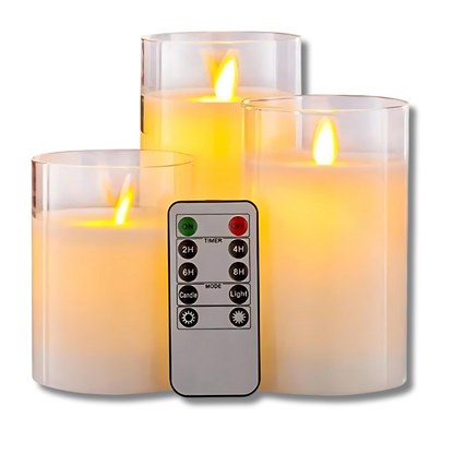 Bougies LED Ambiance Réglables