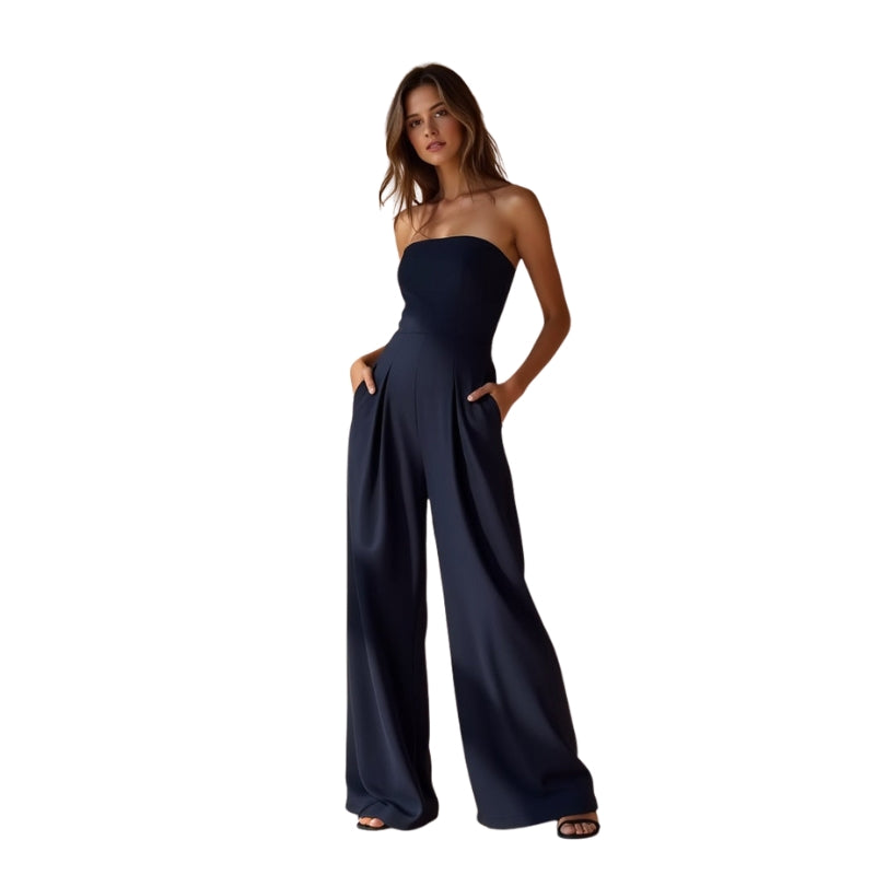 Salopette Femme Confortable avec Poches - LuxeStyle