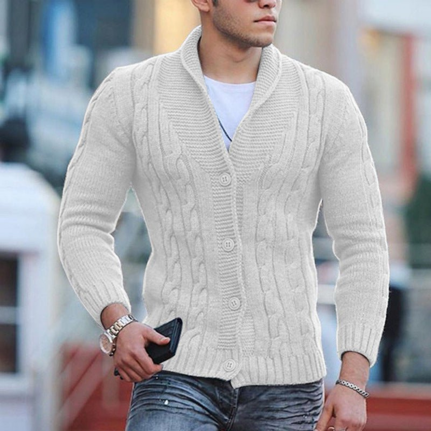 Pull Homme Hiver Élégant