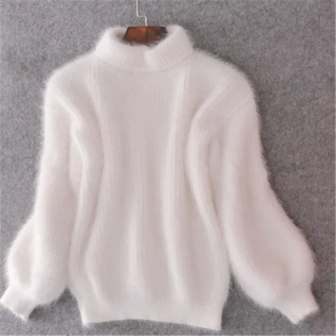 Pull Femme Hiver Douillet à Manches Longues
