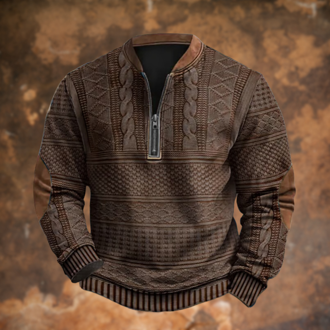 Veste Hiver Doublée Fourrure Homme Élégant et Chaud