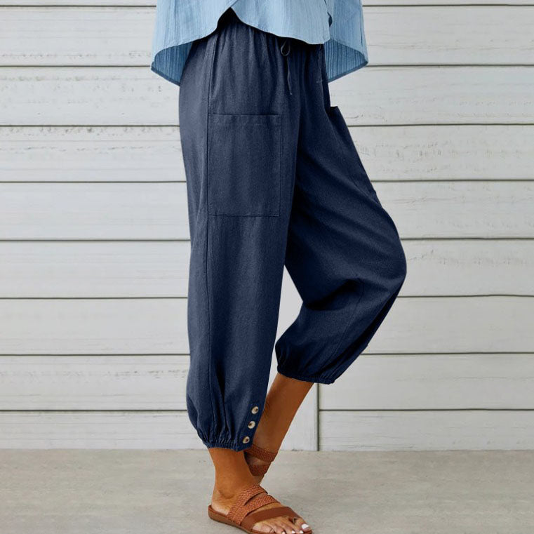 Pantalon Large décontracté femme - BlxckFR