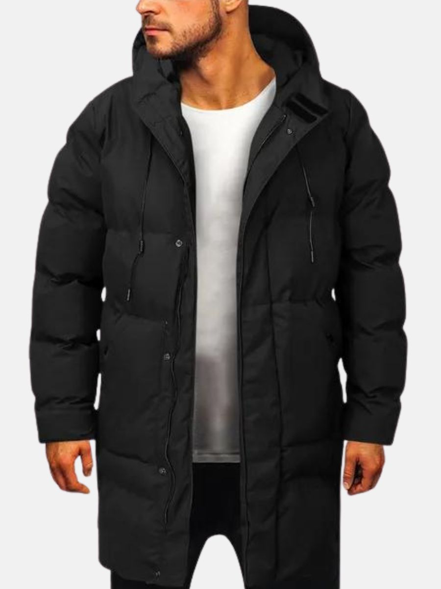 Parka Homme Hiver - Doublure Chaude, Nylon Imperméable & Design Actuel - LuxeStyle