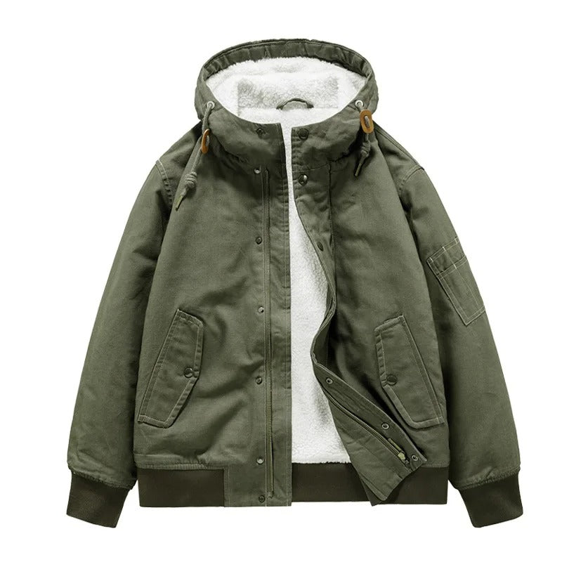Veste hivernale robuste pour homme - LuxeStyle