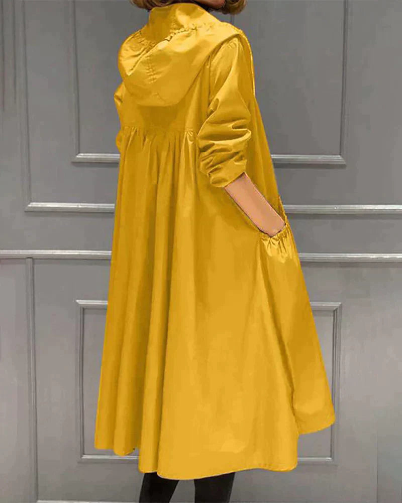 Manteau de Pluie Femme Élégant et Léger