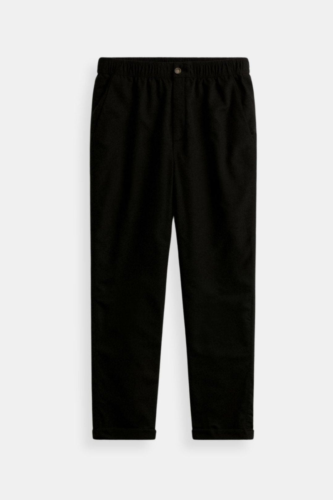 Pantalon Homme Confortable Élastique Fermeture Bouton
