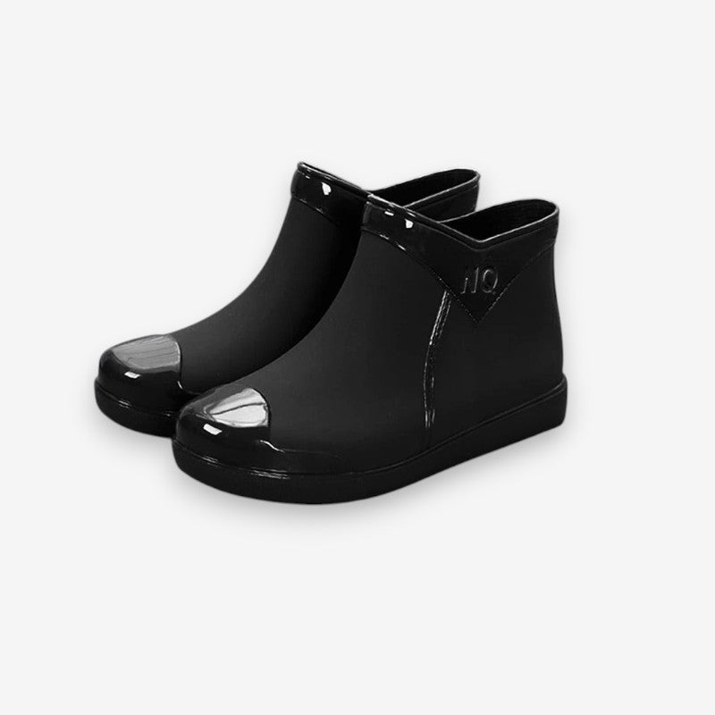 Eliana – Bottes Femmes à bout rond avec talon plat - LuxeStyle