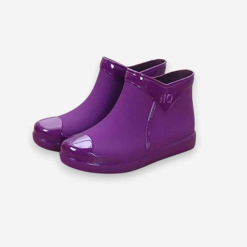Eliana – Bottes Femmes à bout rond avec talon plat