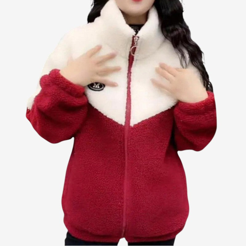 Veste zippée sport femme avec capuche et poches - LuxeStyle