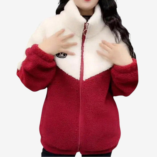 Veste zippée sport femme avec capuche et poches - LuxeStyle