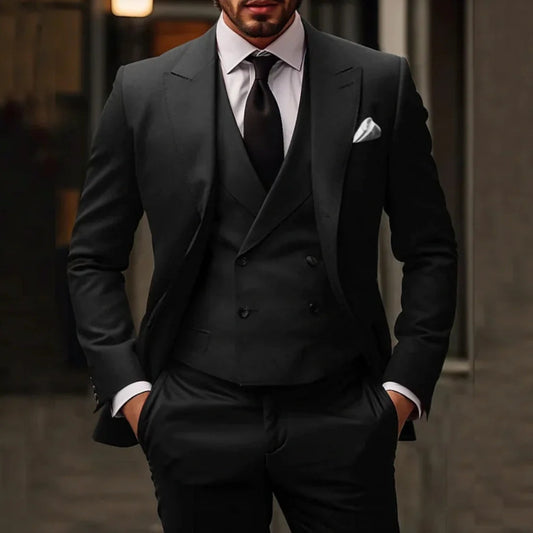 Costume Homme Élégant Slim Fit Moderne - LuxeStyle