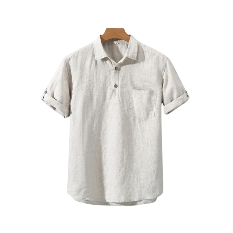 Chemise Été Homme avec Poche Pectorale - LuxeStyle