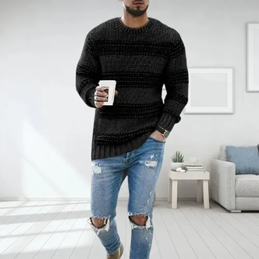 Pull en Maille Pour Homme Hiver