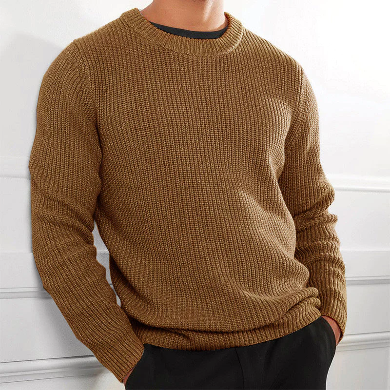 Pull En Tricot Douillet Homme