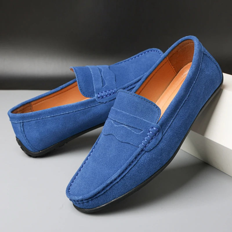 LeDreux™ – Mocassins pour Hommes en Daim Élégants et Confortables