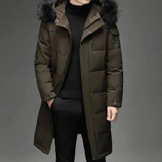 Doudoune Hiver Homme avec Capuche Réglable - LuxeStyle