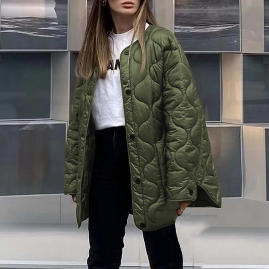 Veste Élégante Doublée pour Femme - Parfaite pour l'Automne - LuxeStyle