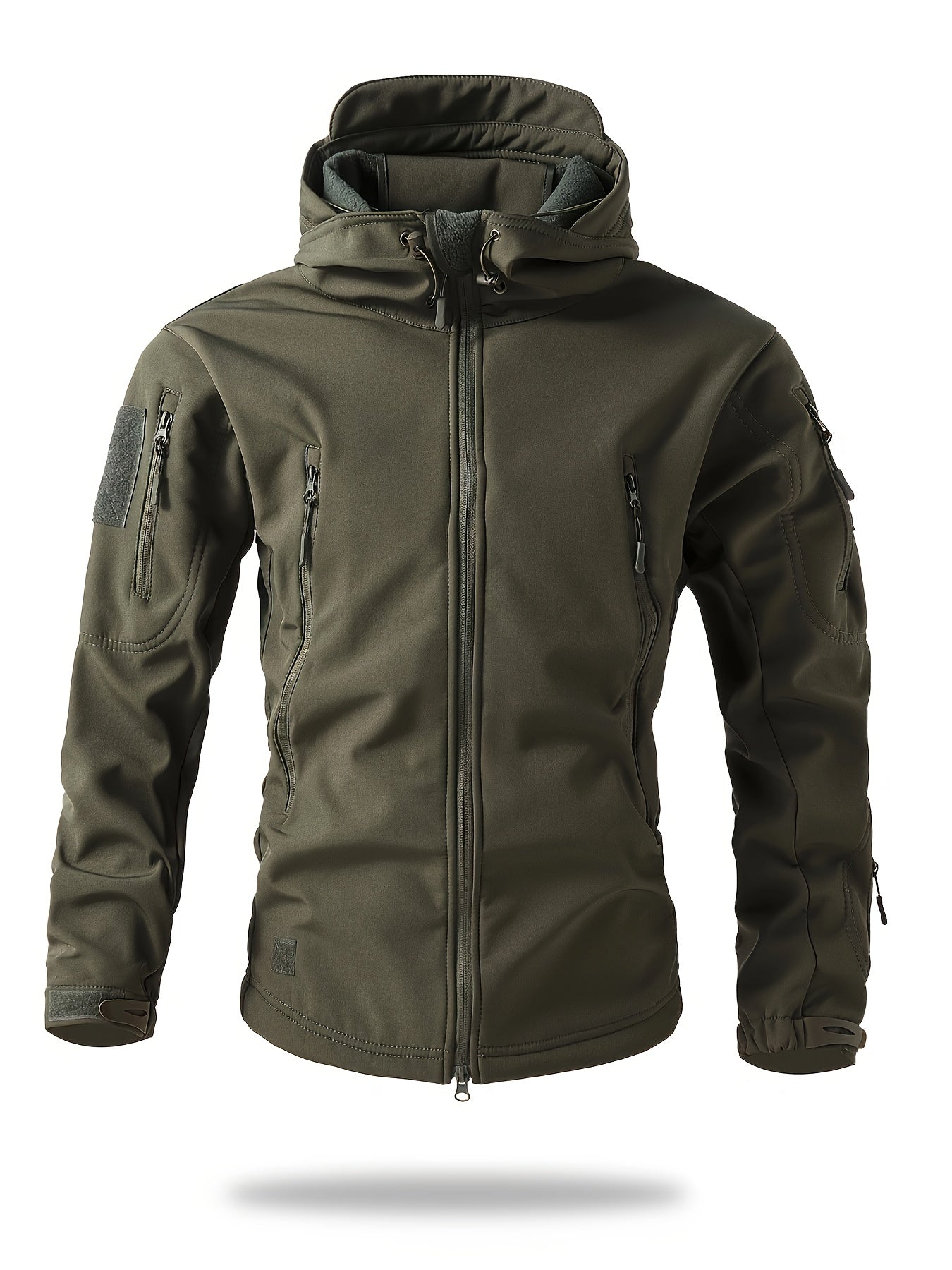 Veste à capuche zippée casual homme - BlxckFR