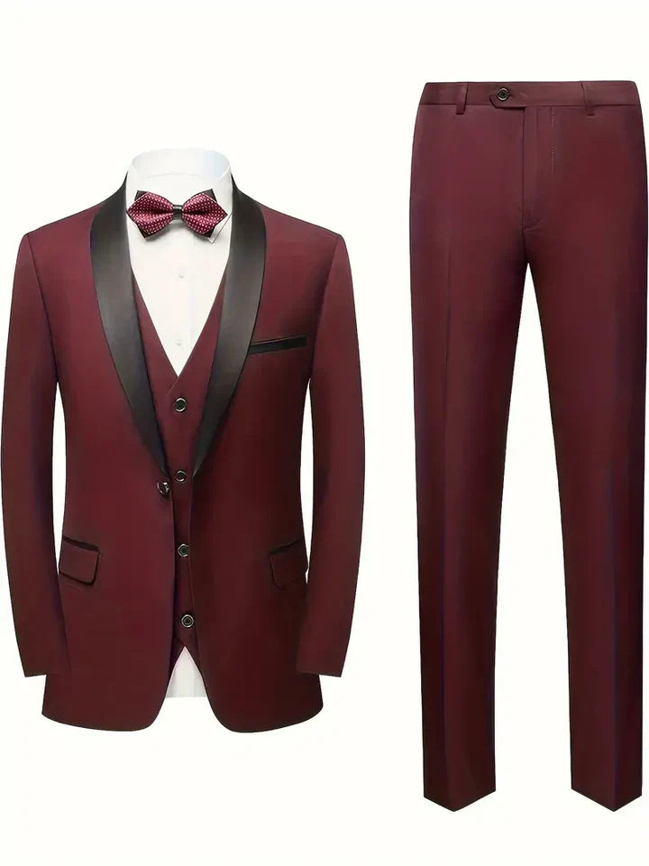 Costume Homme 3 Pièces Élégant Pour Mariage