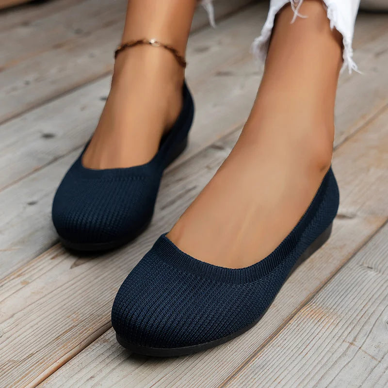Bottines Plates Noires Dames