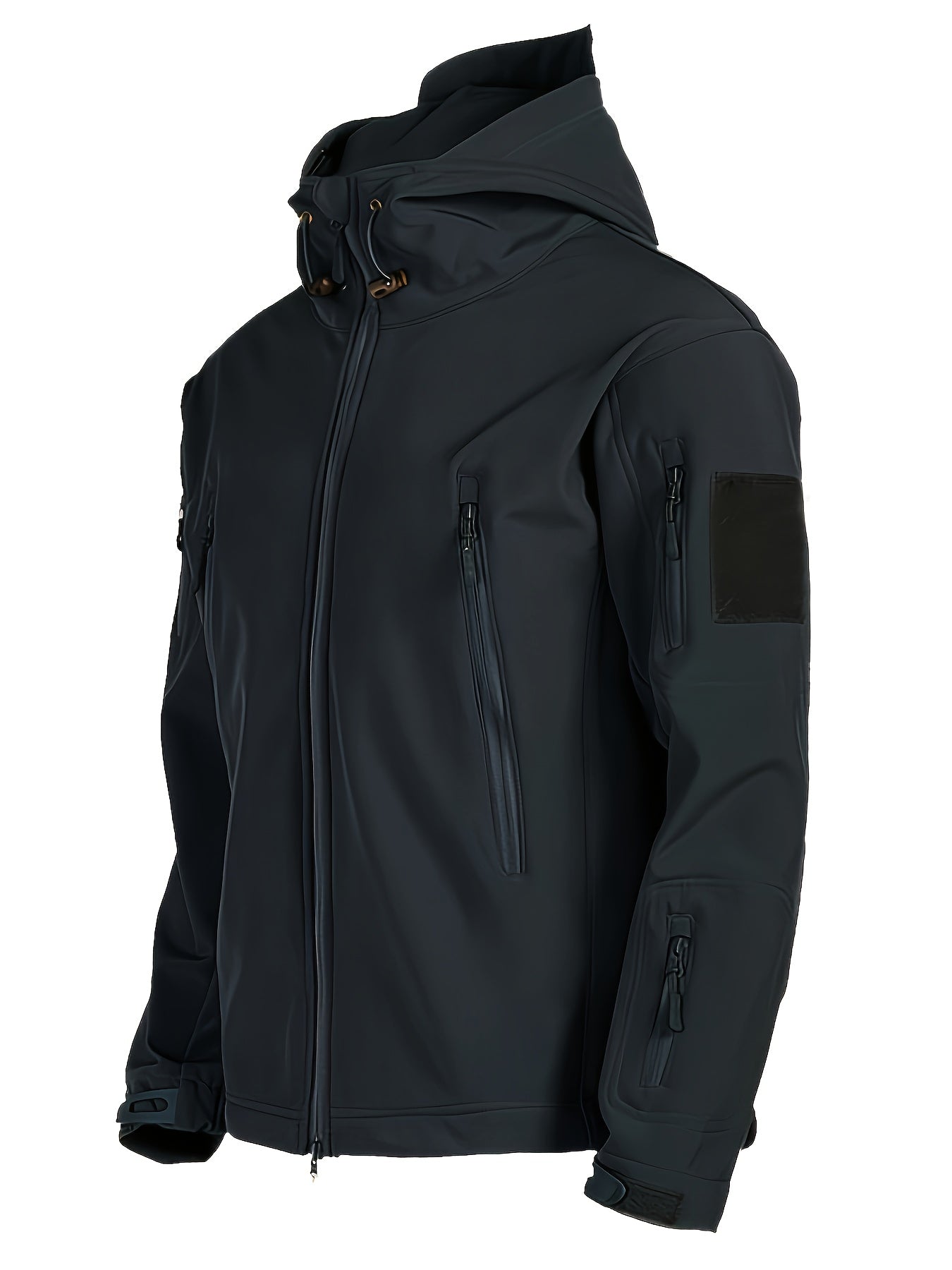 Veste à capuche zippée casual homme