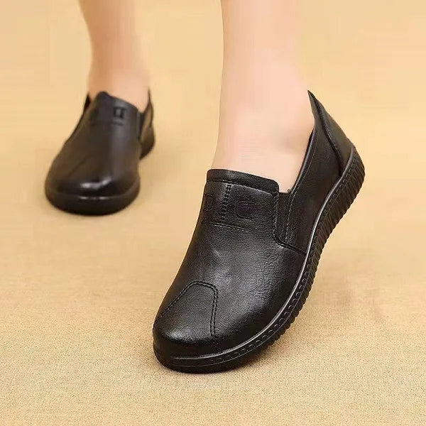 Bottes en cuir noir casual homme - LuxeStyle