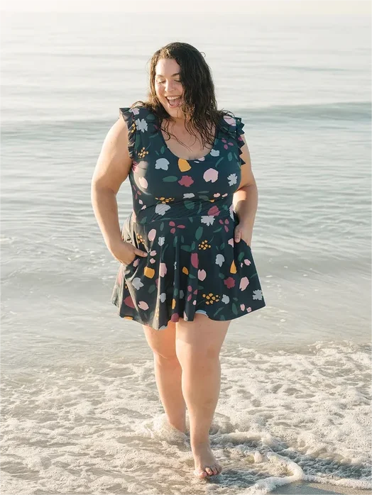 Maillot de Bain Femme Élégant – Modèle Gainant avec Soutien Intégré, Léger et Confortable