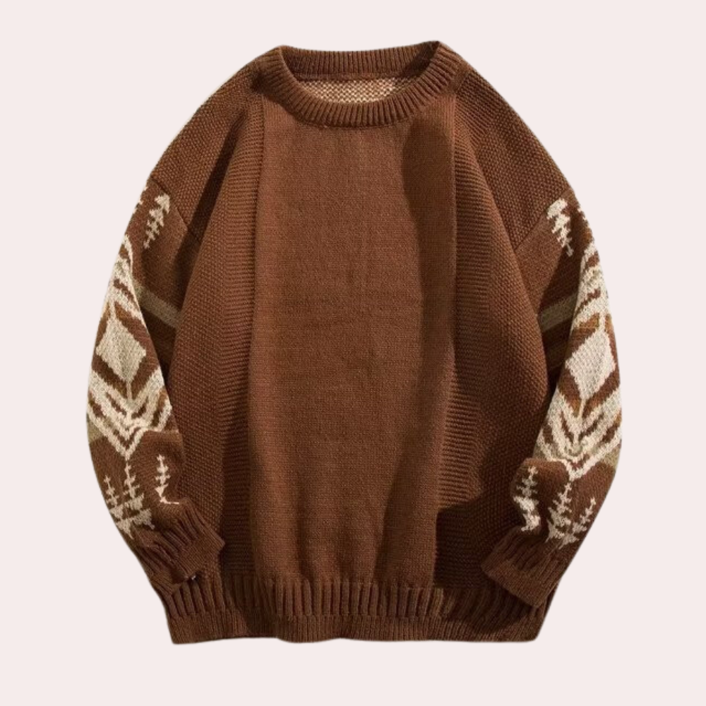 KANUHA - Pull Tricoté Élégant pour Hommes