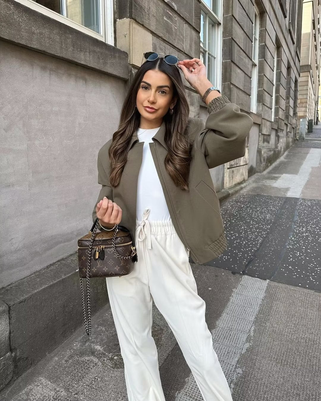 Veste Bomber Casual Chic Avec Poches Côtelées - LuxeStyle