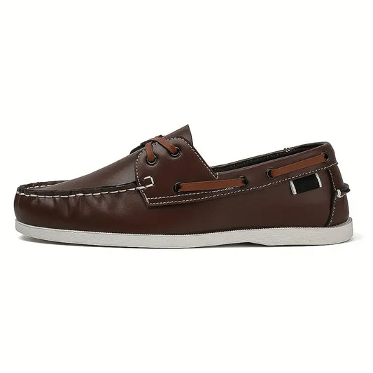 Chaussures Bateau Classiques pour Homme - Mocassins Cuir Doux & Chic - LuxeStyle