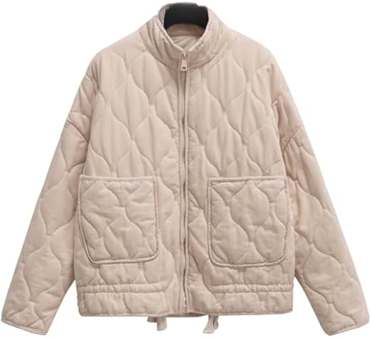 Veste féminine doublée chauffante hivernale