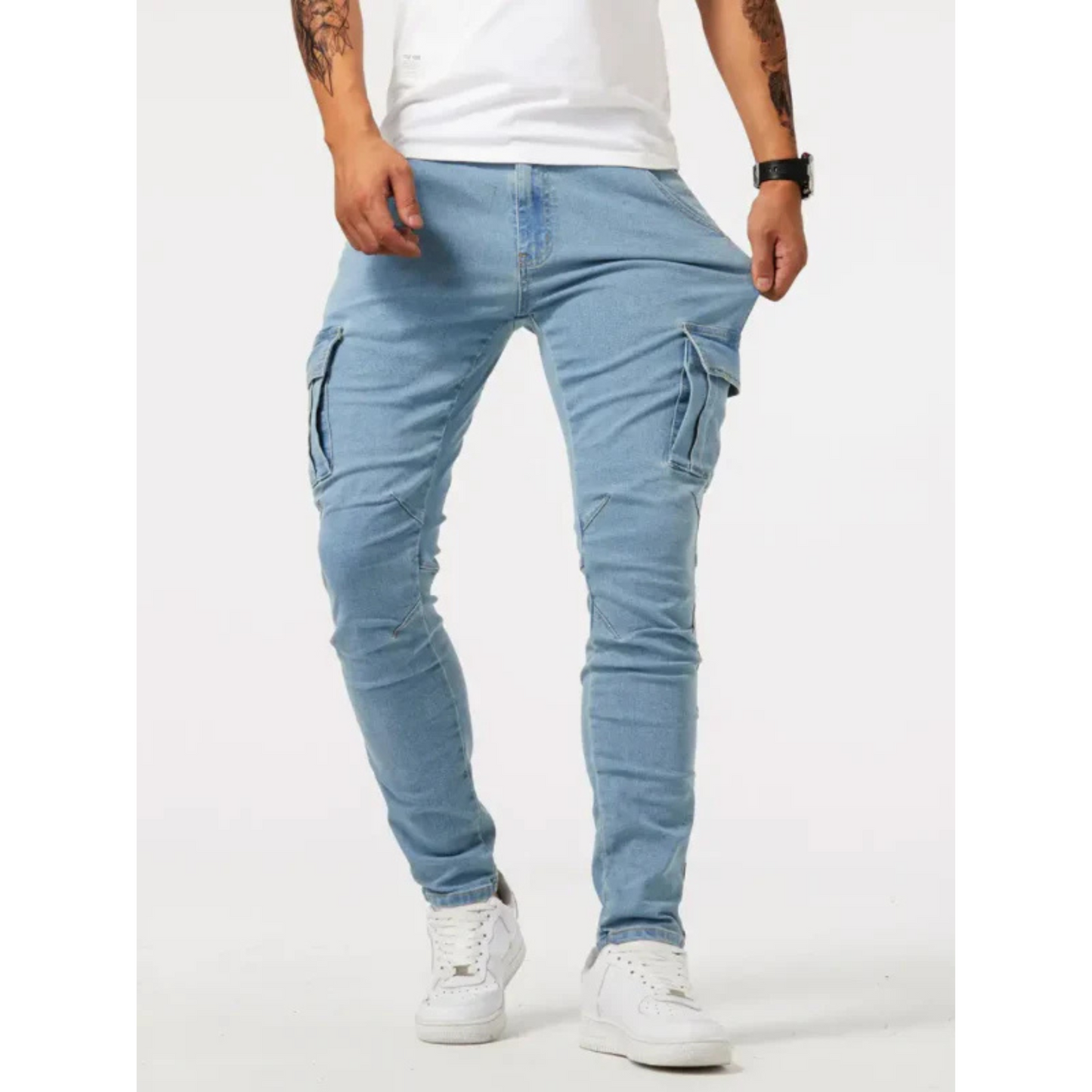 Pantalon Jean Dénim pour Homme - Confortable et Polyvalent - luxestyle