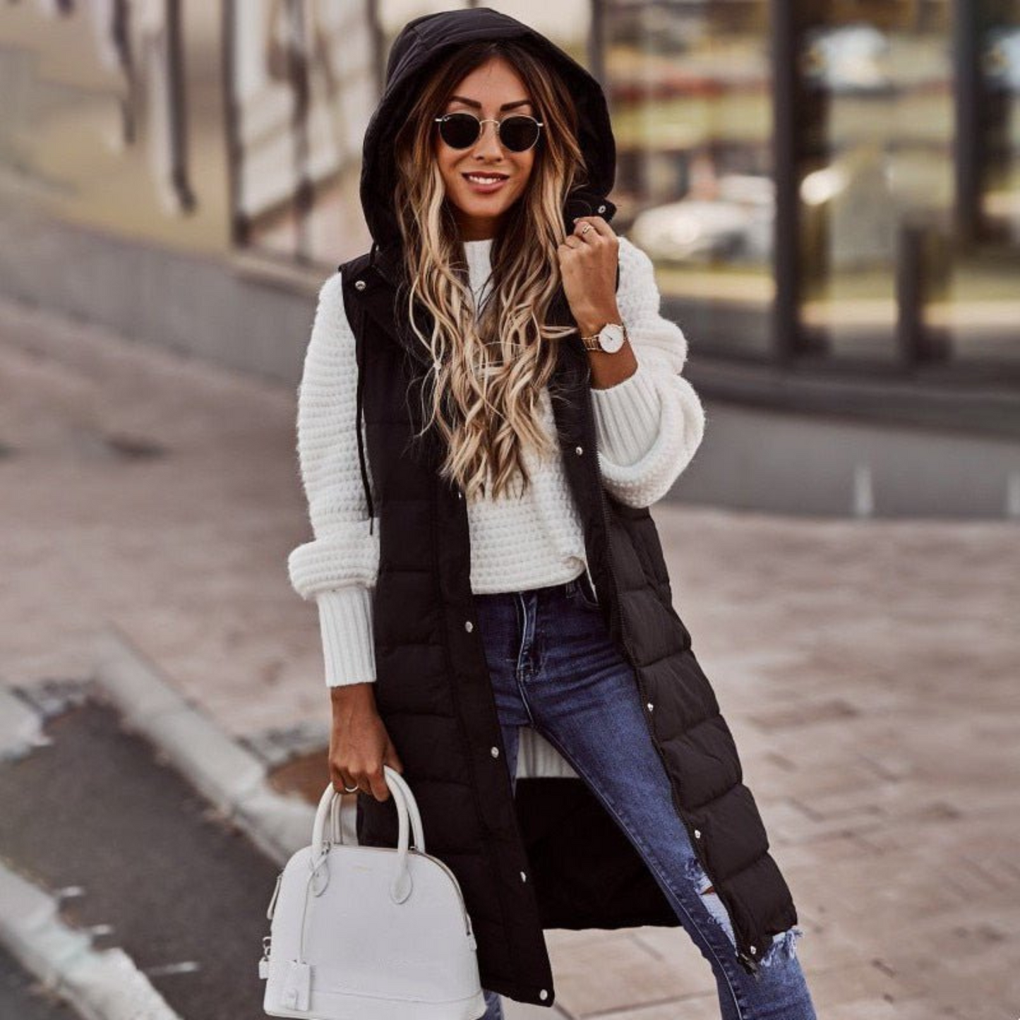 Veste Femme Zippée Douillette Hiver