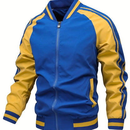 Veste de Sport Blanche et Vert Foncé pour Homme