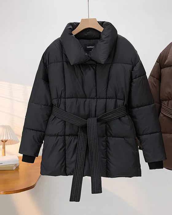 Veste Douillette pour Femme avec Remplissage Léger et Élégant
