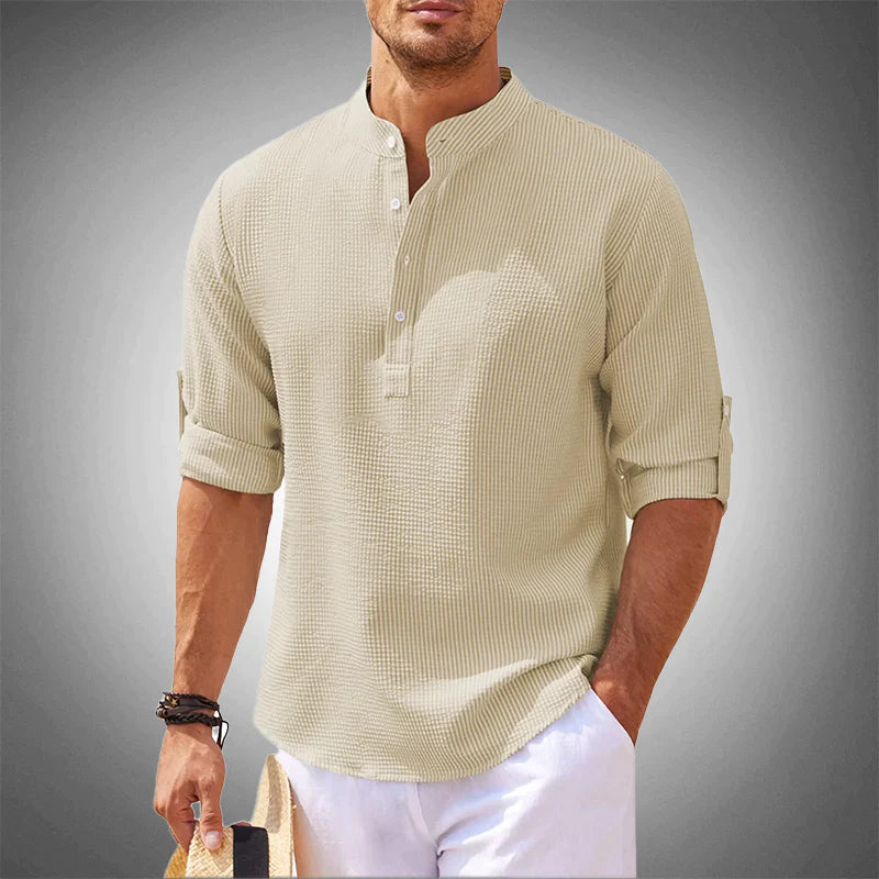Chemise Homme Classe Stylo Rétro