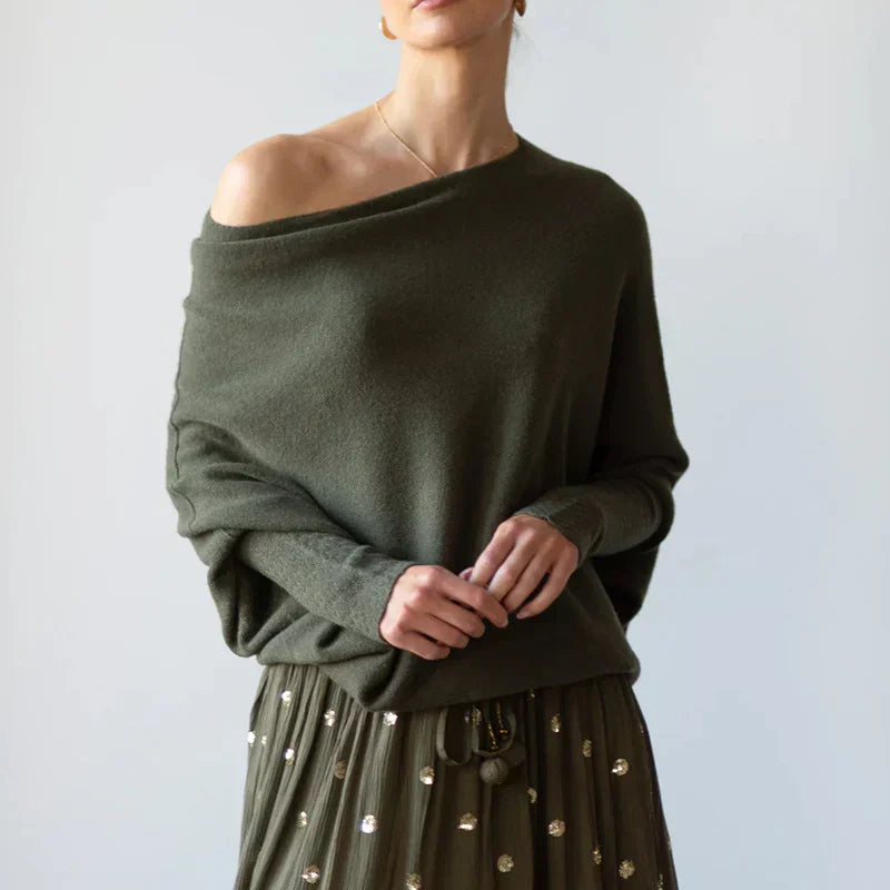 Pull Femme Grande Taille Col Reversible
