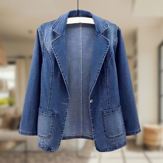 Blazer En Jean Pour Femme | Manches Longues