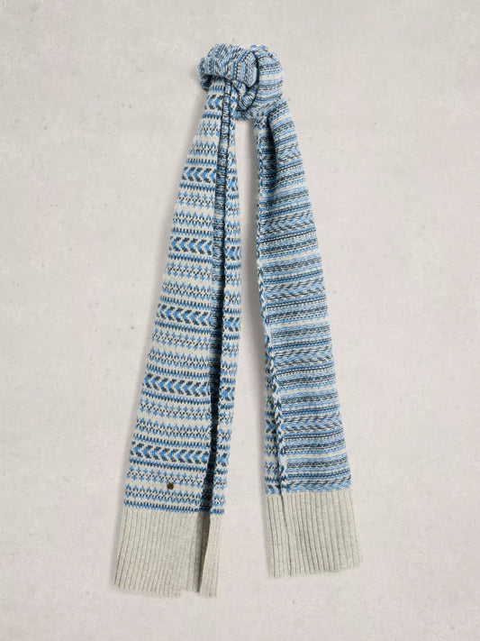 Écharpe Douce Hiver Fleurie pour Femme - LuxeStyle
