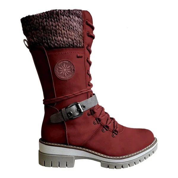 Bottes Femme Hiver Élégantes et Confortables avec Doublure Chaude