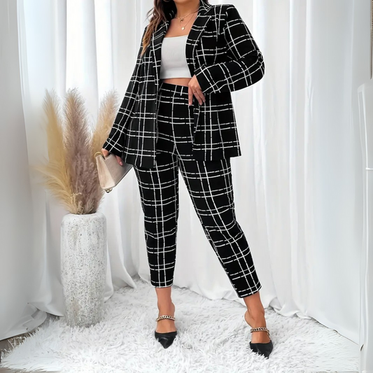 Costume Femme Élégant 2 Pièces - LuxeStyle