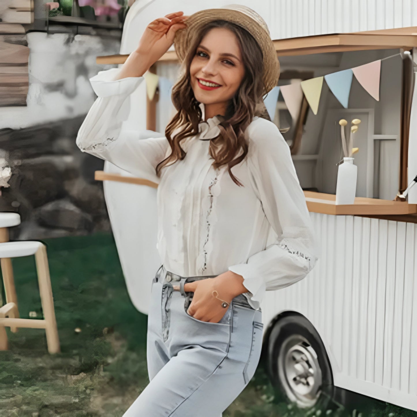 Chemise Élégante Femme Manches Longues - luxestyle