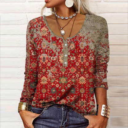 Top femme élégant style rétro