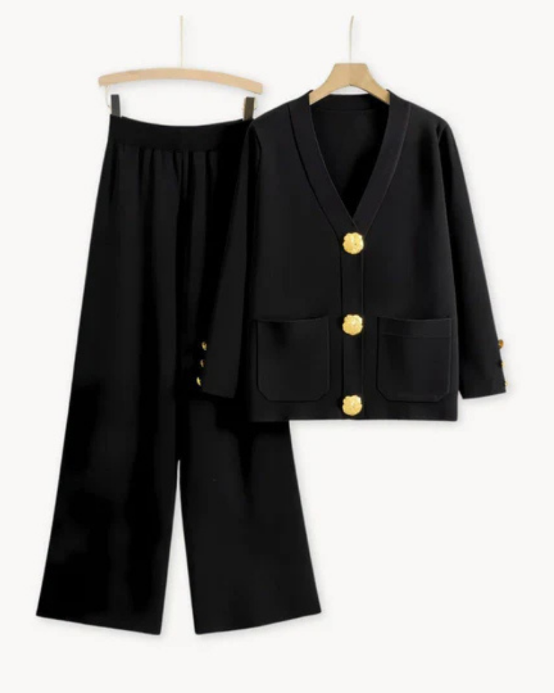 Costume Femme Beige Brodé